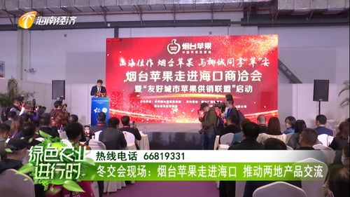 煙臺蘋果香飄?？?冬交盛會架起南北交流新橋梁